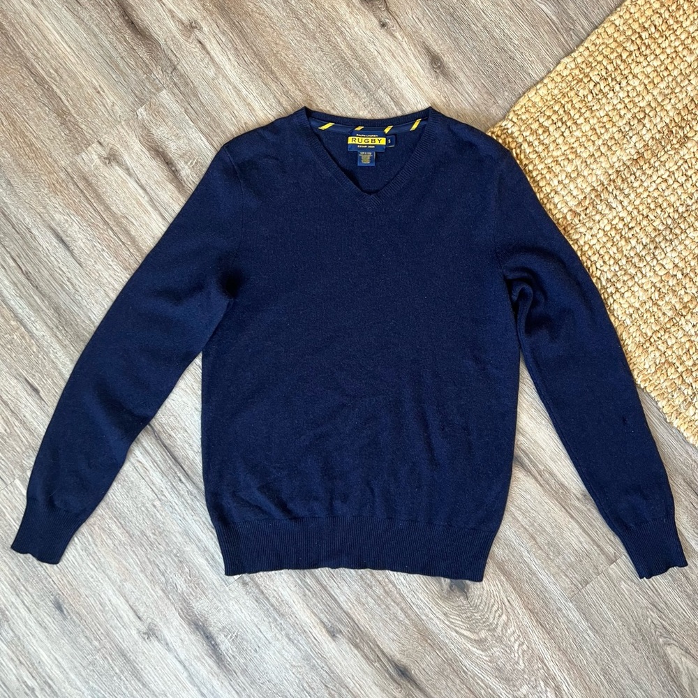 Rugby Ralph Lauren Cashmere V-Neck Sweater